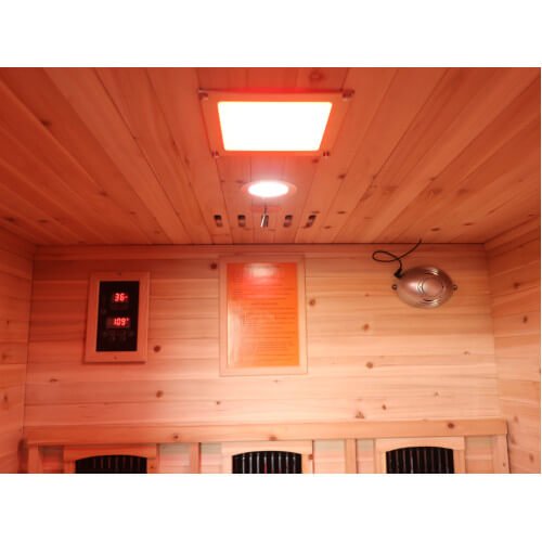 Sunray Burlington 2 - Person Outdoor Infrared Sauna 200D3 - Topture