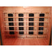 Sunray Cayenne 4 - Person Infrared Outdoor Sauna 400D3 - Topture