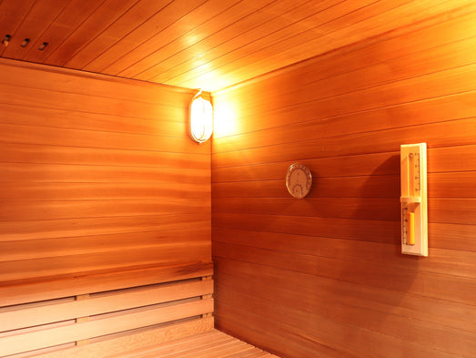 SunRay Cayman interior with dome light, thermo-hygrometer and sand timer