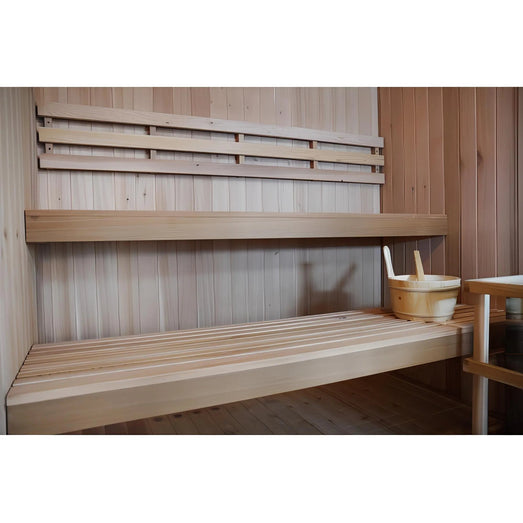 SunRay Charleston HL400TN | 4 - Person Indoor Traditional Sauna - Topture