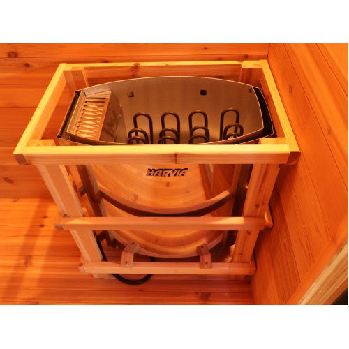 SunRay Denali 4 - Person Traditional Outdoor Sauna 400D5 - Topture