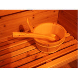 SunRay Denali 4 - Person Traditional Outdoor Sauna 400D5 - Topture