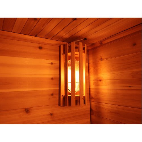 SunRay Denali 4 - Person Traditional Outdoor Sauna 400D5 - Topture