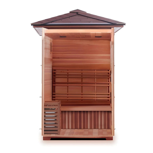 Sunray Eagle 2 - Person Outdoor Traditional Sauna HL200D1 - Topture