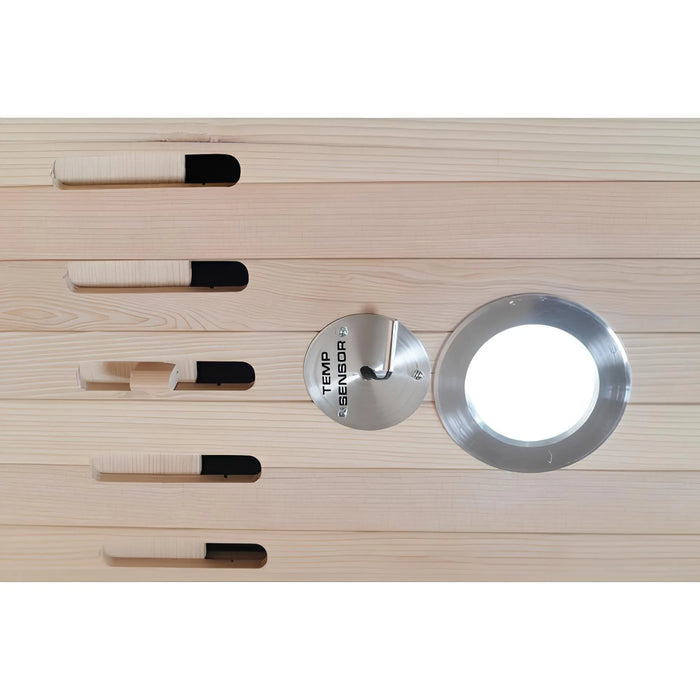 Sunray Freeport 3-Person Traditional Outdoor Sauna HL300D1 - Topture