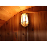 Sunray Galley 400SH | 4 - Person Traditional Barrel Sauna - Topture