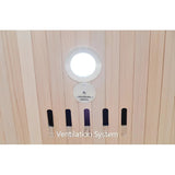 Sunray Grandby 3 - Person Outdoor Infrared Sauna HL300D - Topture