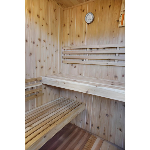 Sunray Hampton 300TN | 3 - Person Indoor Traditional Sauna - Topture