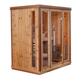 Sunray Hampton 300TN | 3 - Person Indoor Traditional Sauna - Topture