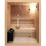 SunRay Rockledge 2 - Person Indoor Traditional Sauna HL200LX - Topture