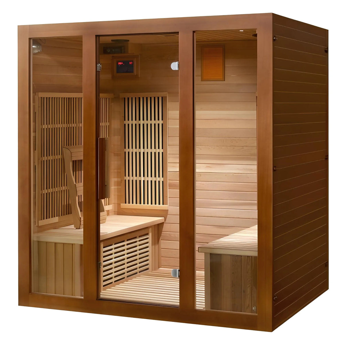 Sunray Roslyn 4 - Person Infrared Indoor Sauna HL400KS - Topture