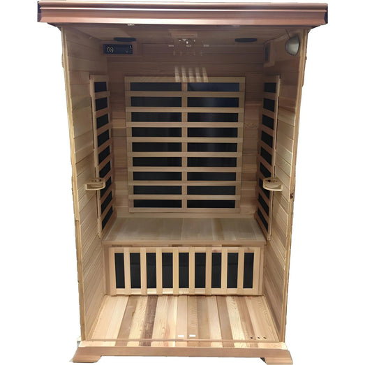 Sunray Sedona 1 - 2 Person Indoor Infrared Sauna HL100K - Topture