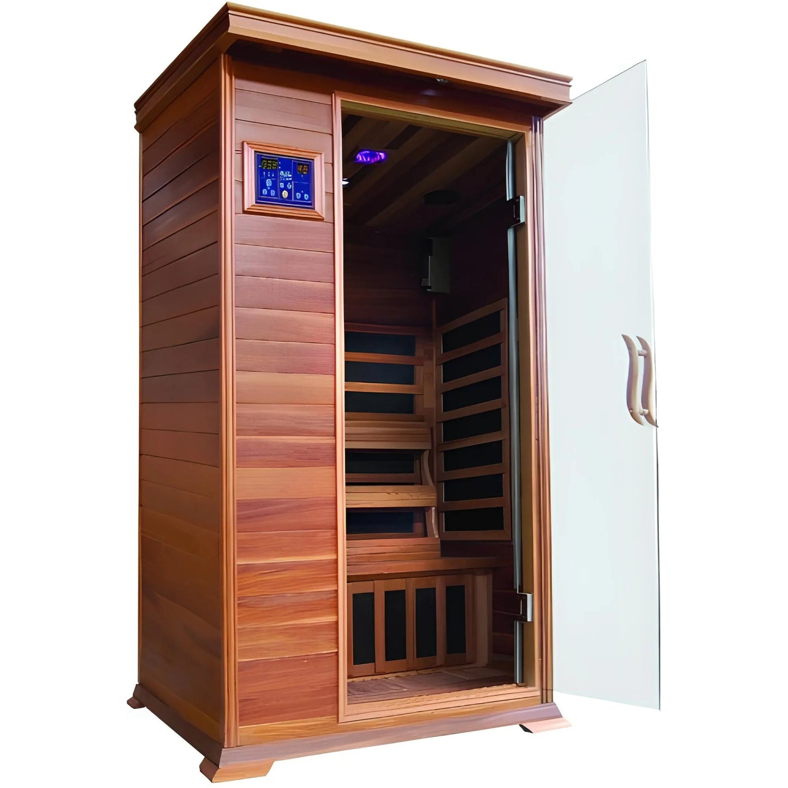 Sunray Sedona 1 - 2 Person Indoor Infrared Sauna HL100K - Topture