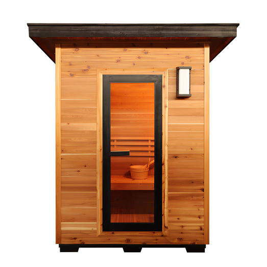 SunRay Seneca 3 - Person Traditional Outdoor Sauna 300D5 - Topture