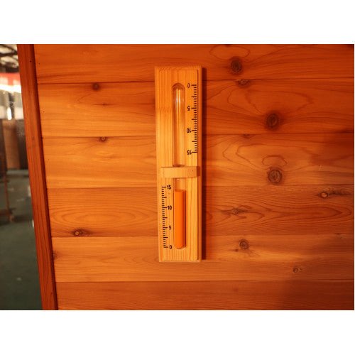 SunRay Seneca 3 - Person Traditional Outdoor Sauna 300D5 - Topture