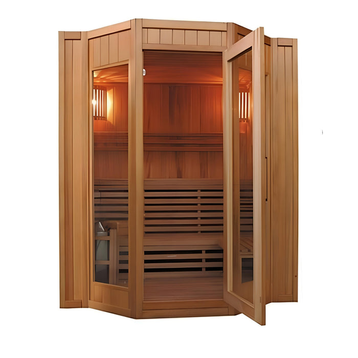 Sunray Tiburon 4-Person Traditional Steam Sauna HL400SN