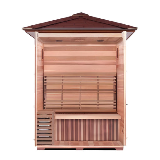 Sunray Waverly 3 - Person Traditional Outdoor Sauna HL300D2 - Topture