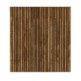 Thermo-Aspen slatted cladding detail on the ThermaSol Fortis sauna cabin