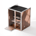 Thermowood & Stainless Drip Tray - Topture