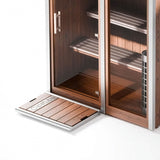 Thermowood & Stainless Drip Tray - Topture