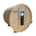 True North 4 - 6 Person 8' Long Barrel Sauna - Topture