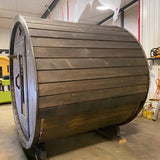 True North Sauna 2 - 4 Person 6' Long Barrel Sauna - Topture