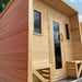 True North Sauna 5 Person Outdoor Traditional Cabin Sauna - Topture