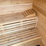 True North Sauna 5 Person Outdoor Traditional Cabin Sauna - Topture