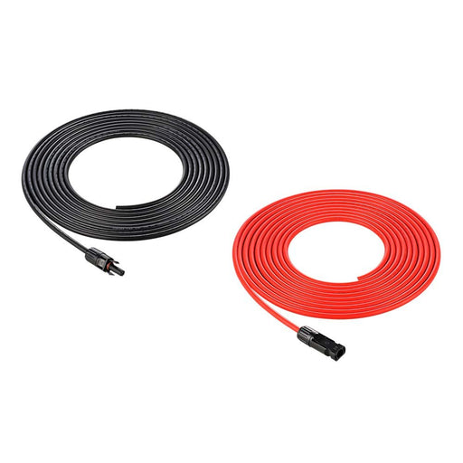 10 Gauge (10AWG) Cable Wire Connect Solar Panel to Charge Controller (Red & Black) | Choose Feet/Length - Topture
