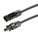 10 Gauge (10AWG) Solar Panel Extension Cable Wire with Solar Connectors - Topture