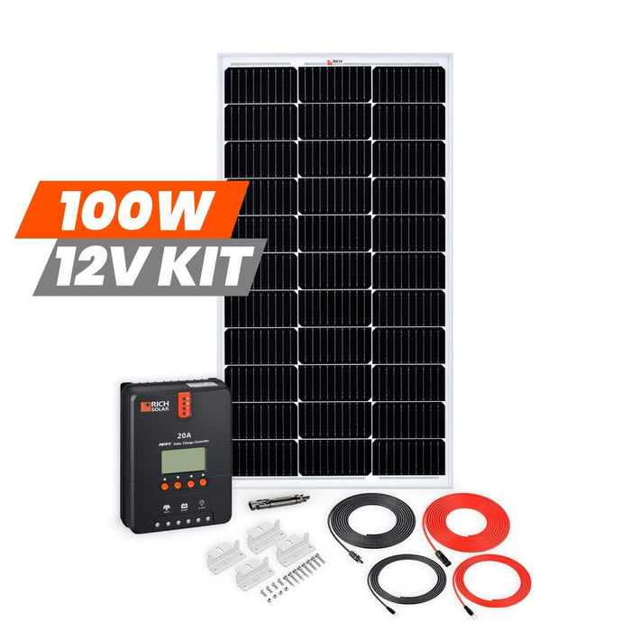 100 Watt Solar Kit - Topture