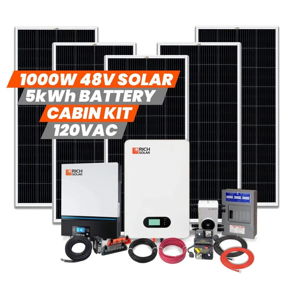 1000W 48V 120VAC Cabin Kit - Topture
