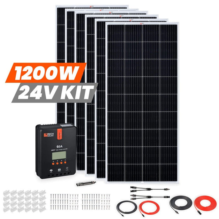 1200 Watt Solar Kit - Topture