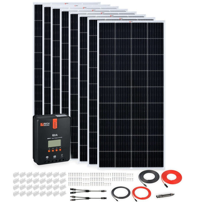1600 Watt Solar Kit - Topture