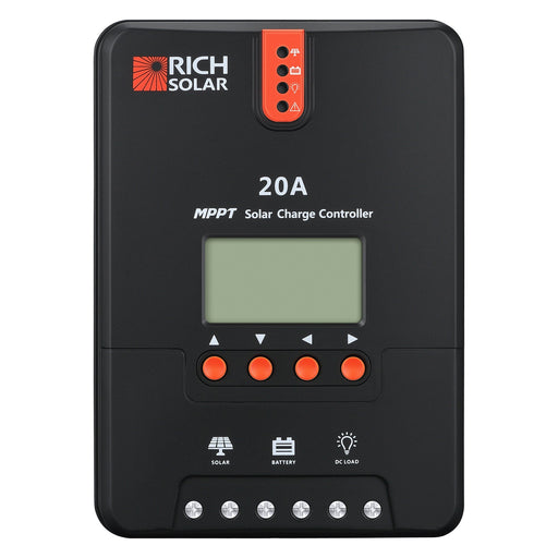 20 Amp MPPT Solar Charge Controller - Topture