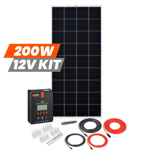 200 Watt Solar Kit - Topture