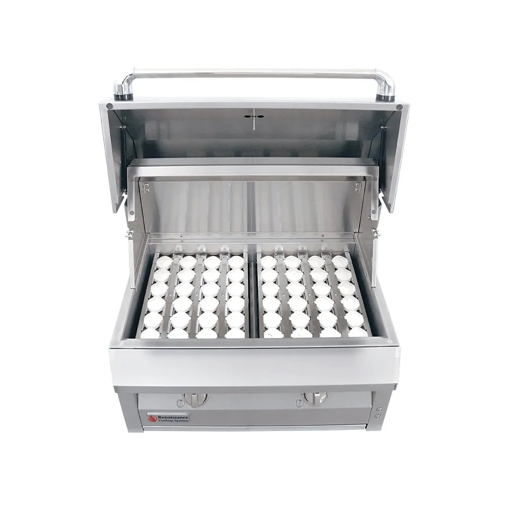 Renaissance Cooking Systems 30" ARG Built-In Grill ARG30 Gas Grills Topture
