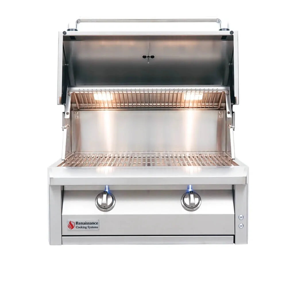 Renaissance Cooking Systems 30" ARG Built-In Grill ARG30 Gas Grills Topture