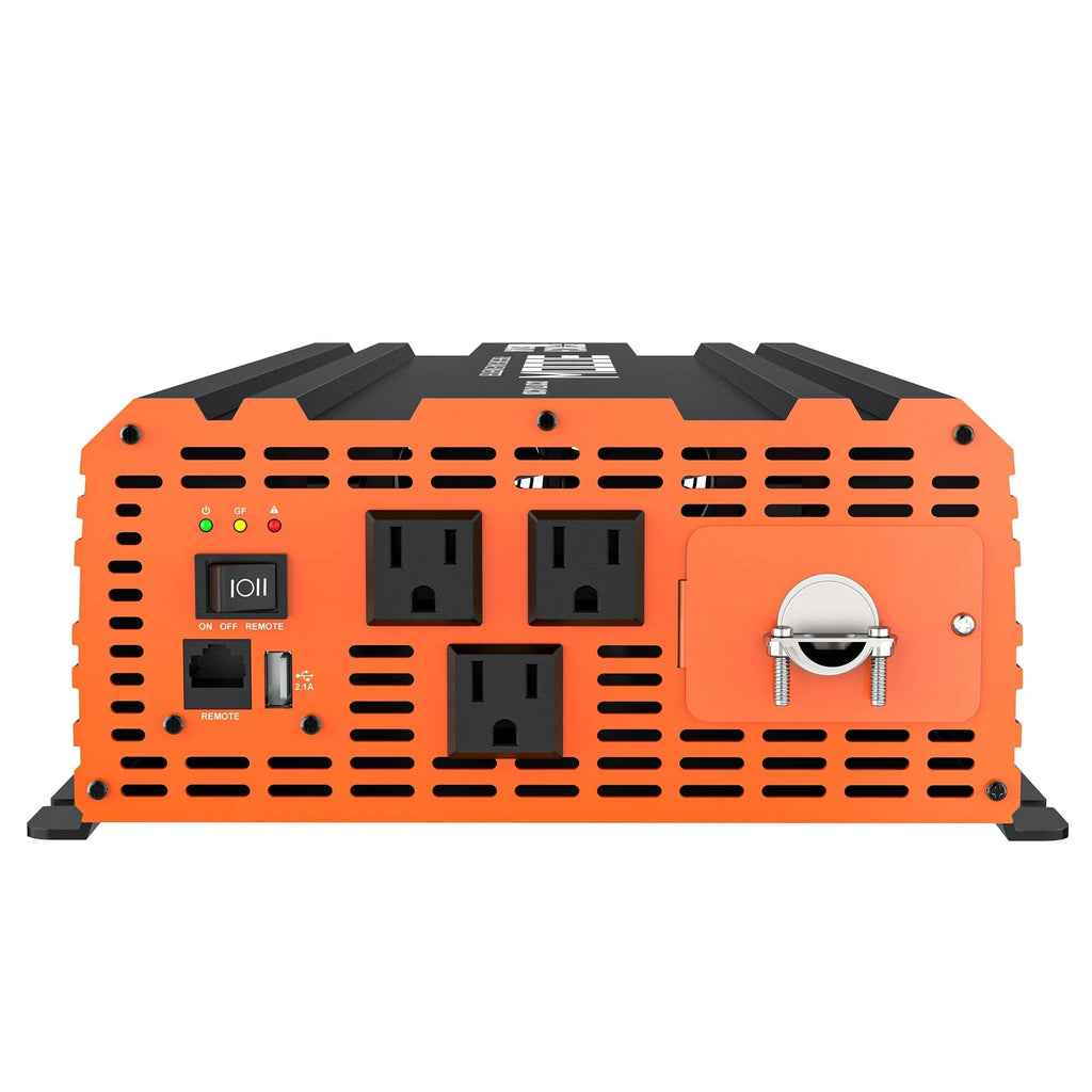 3000 Watt 24 Volt Industrial Pure Sine Wave Inverter - Topture
