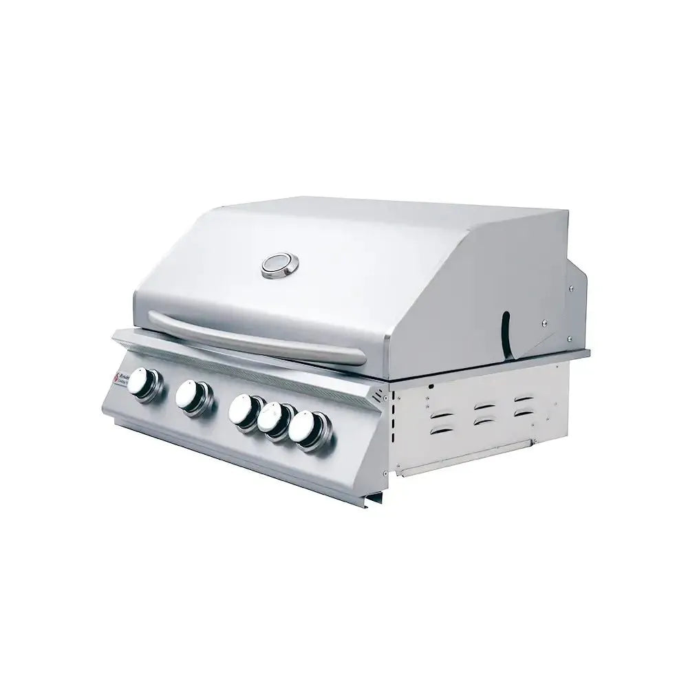 Renaissance Cooking Systems 32" Premier Built-In Grill with Rear Burner RJC32A Gas Grills Topture