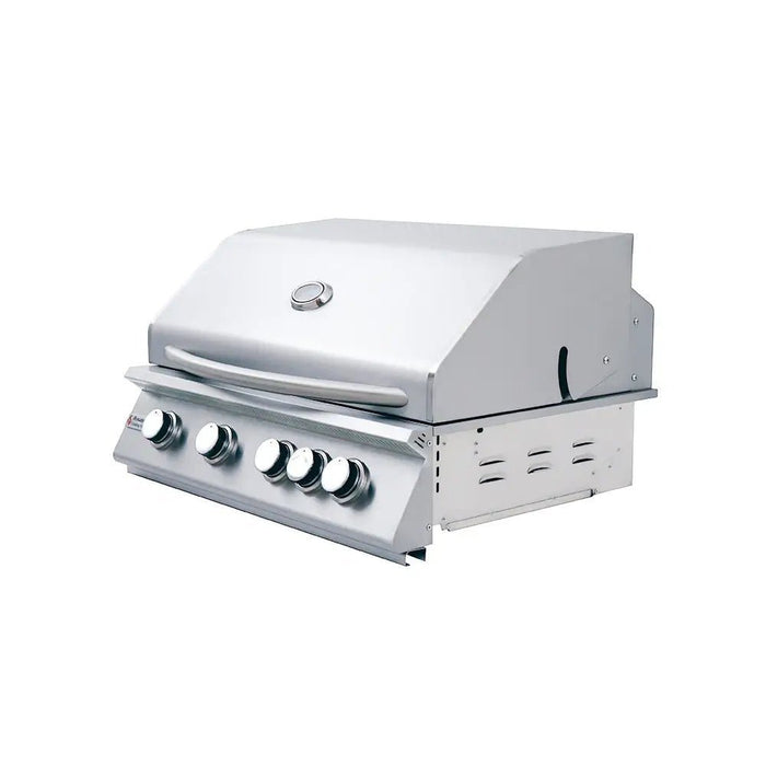 Renaissance Cooking Systems 32" Premier Freestanding Grill W/ Rear Burner RJC32A CK Gas Grills Topture