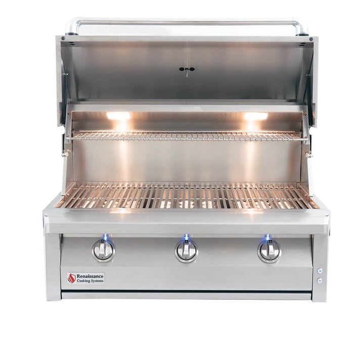 Renaissance Cooking Systems 36" ARG Built-In Grill ARG36 Gas Grills Topture