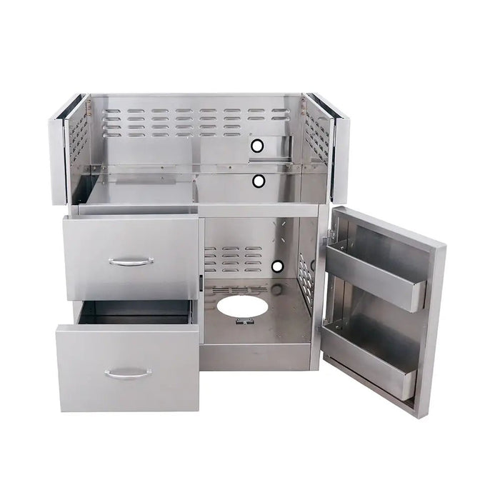 Renaissance Cooking Systems 36" ARG Freestanding Cart - ARG36CART ARG36CART Grilling Accessoires Topture