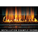 Renaissance Cooking Systems 36" Cedar Creek Outdoor Gas Fireplace RFP36LECONLED Outdoor Fireplaces Topture