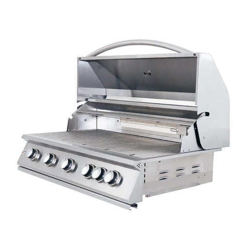 Renaissance Cooking Systems 40" Premier Built-In Grill with Rear Burner RJC40A Gas Grills Topture