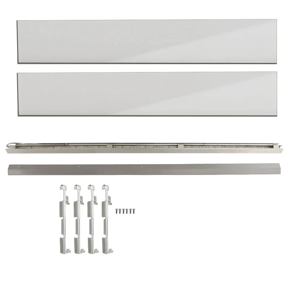 Renaissance Cooking Systems 48" Cedar Creek Fireplace See-Thru Kit RFP78004 Outdoor Fireplace Accessoires Topture