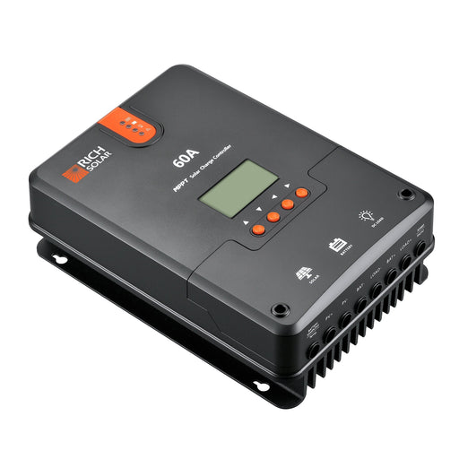 60 Amp MPPT Solar Charge Controller - Topture