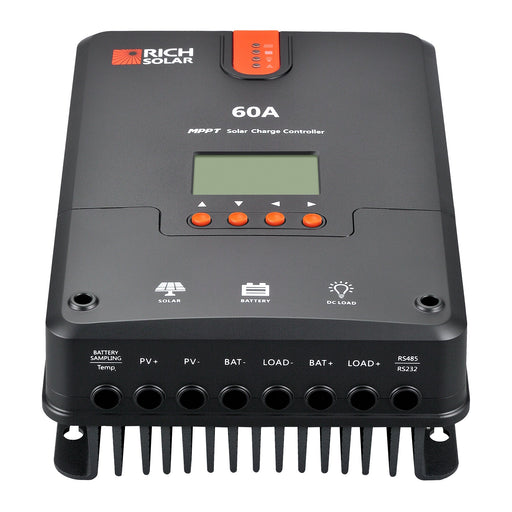 60 Amp MPPT Solar Charge Controller - Topture