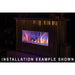 Renaissance Cooking Systems 60" Cedar Creek Outdoor Gas Fireplace RFP60LECONLED Outdoor Fireplaces Topture