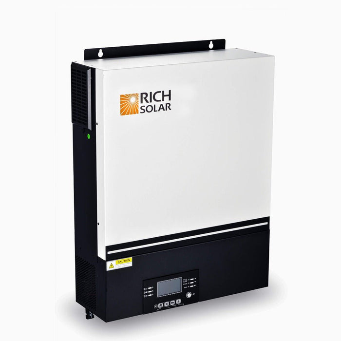 6500 Watt (6.5kW) 48 Volt Off-grid Hybrid Solar Inverter - Topture